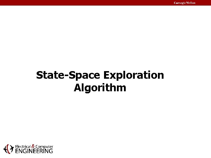 State-Space Exploration Algorithm 