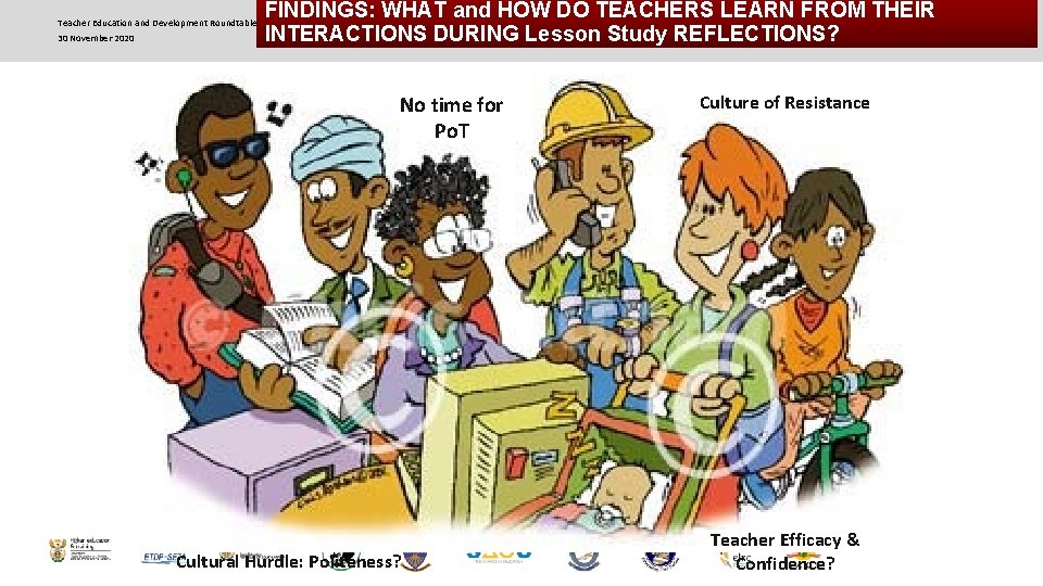 FINDINGS: WHAT and HOW DO TEACHERS LEARN FROM THEIR INTERACTIONS DURING Lesson Study REFLECTIONS?