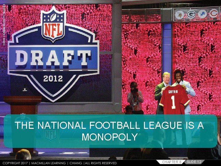 CHRIS CHAMBERS/GETTY IMAGES THE NATIONAL FOOTBALL LEAGUE IS A MONOPOLY CHAPTER 8 SLIDE 12
