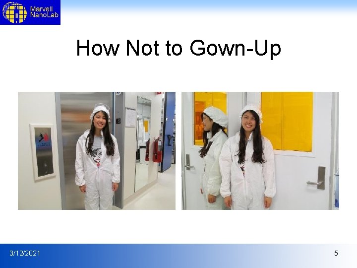 How Not to Gown-Up 3/12/2021 5 How Not to Gown-Up 3/12/2021 5
