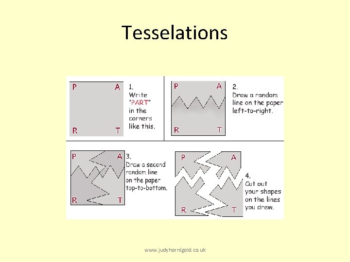 Tesselations www. judyhornigold. co. uk 