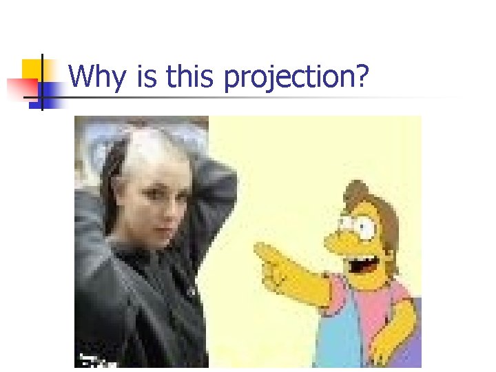 Why is this projection? 