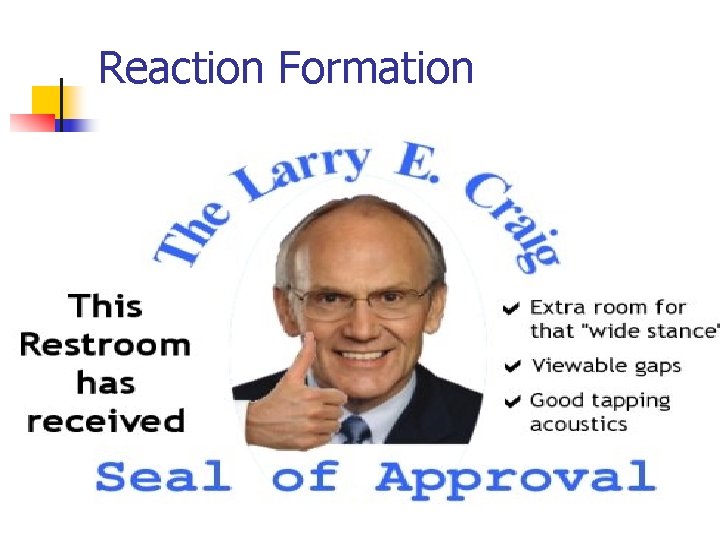 Reaction Formation 