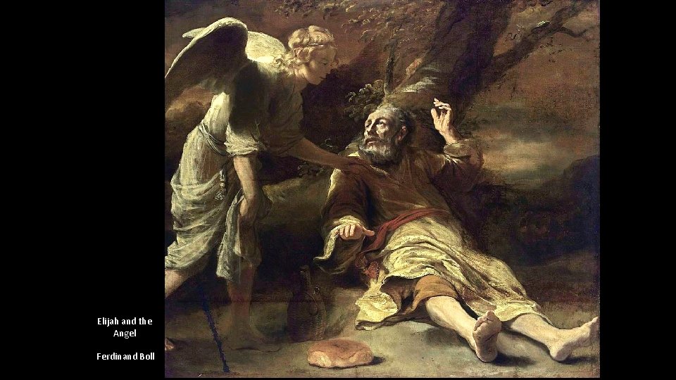 Elijah and the Angel Ferdinand Boll 