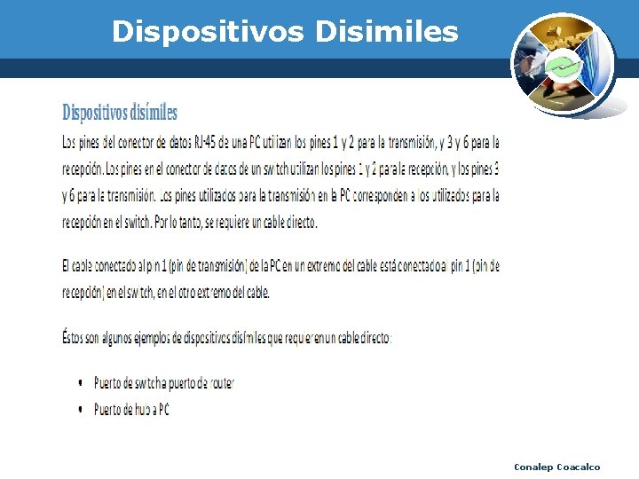 Dispositivos Disimiles Conalep Coacalco 