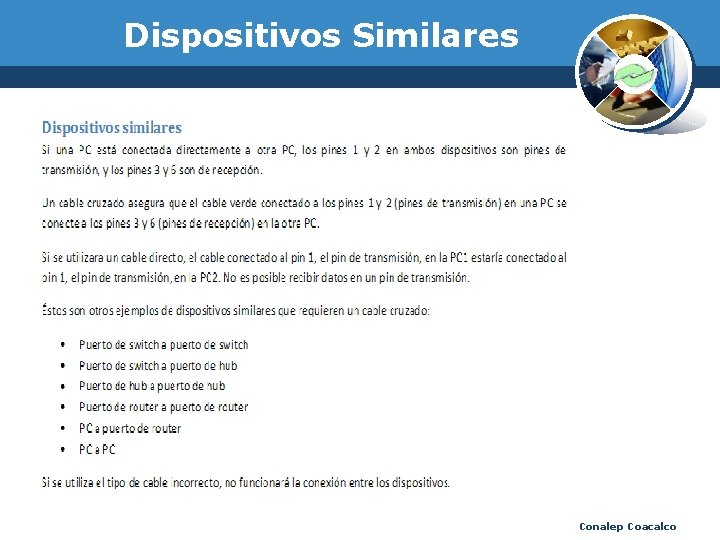 Dispositivos Similares Conalep Coacalco 