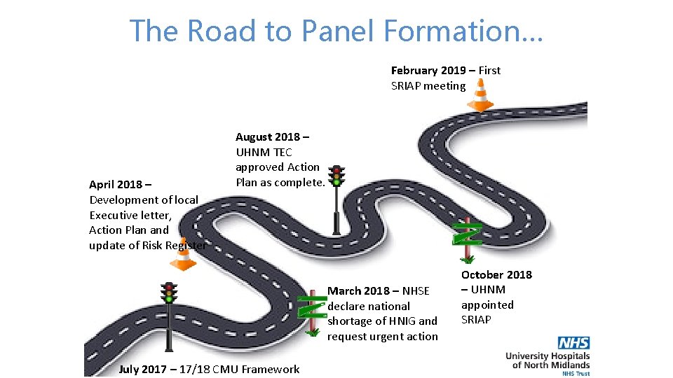 The Road to Panel Formation… February 2019 – First SRIAP meeting April 2018 –