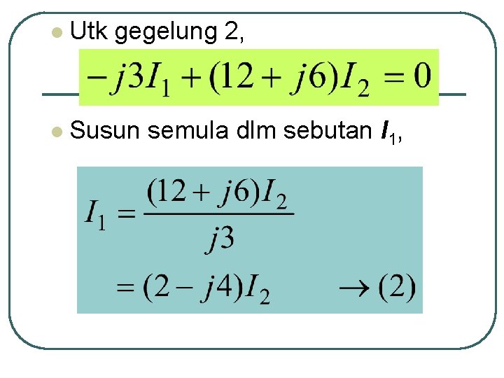 l Utk gegelung 2, l Susun semula dlm sebutan I 1, 