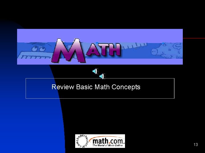  Review Basic Math Concepts 13 