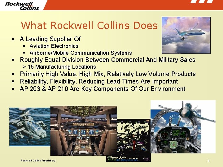What Rockwell Collins Does A Leading Supplier Of Aviation Electronics Airborne/Mobile Communication Systems Roughly What Rockwell Collins Does A Leading Supplier Of Aviation Electronics Airborne/Mobile Communication Systems Roughly