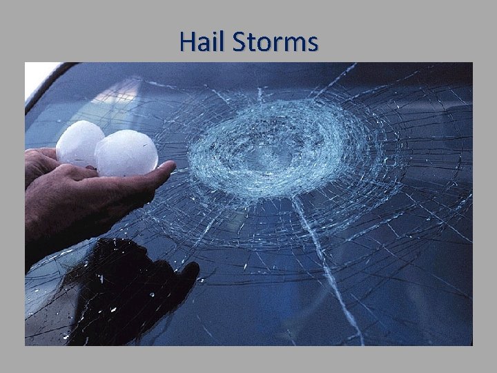 Hail Storms 
