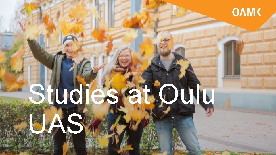 Studies at Oulu UAS 