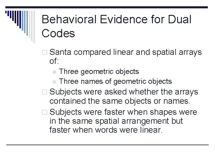 Cognitive Processes PSY 334 Chapter 4 PerceptionBased Knowledge