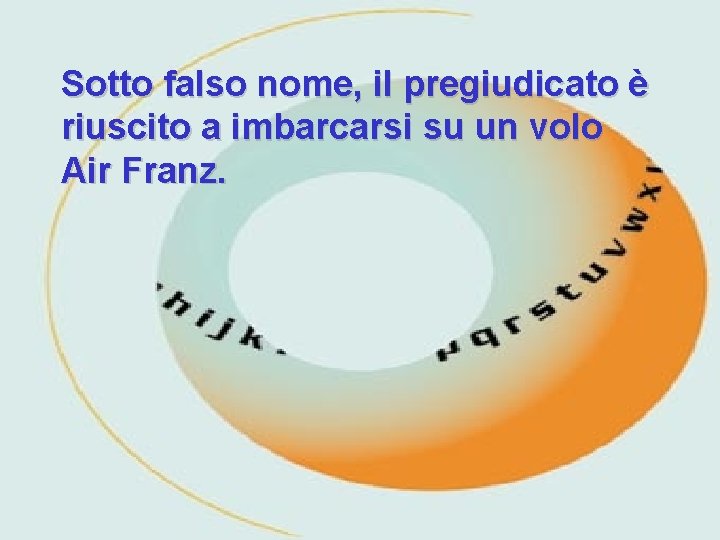 Sotto falso nome, il pregiudicato è riuscito a imbarcarsi su un volo Air Franz.