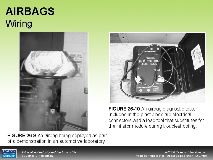 AIRBAGS Wiring FIGURE 26 -10 An airbag diagnostic tester. Included in the plastic box