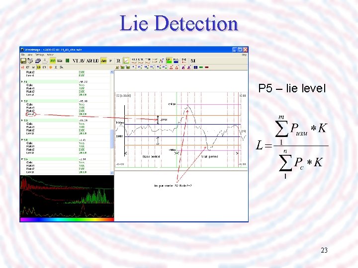 Lie Detection P 5 – lie level 23 