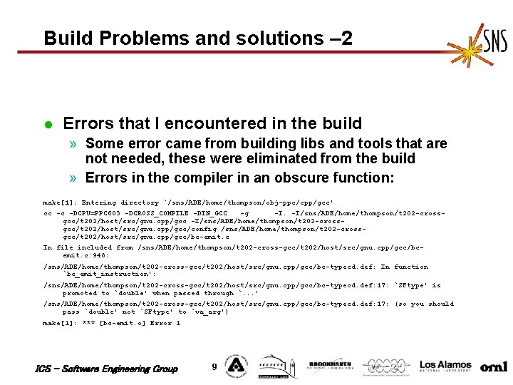 Build Problems and solutions – 2 l Errors that I encountered in the build Build Problems and solutions – 2 l Errors that I encountered in the build