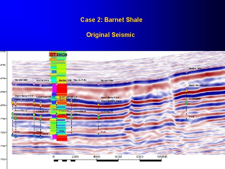 Case 2: Barnet Shale Original Seismic 