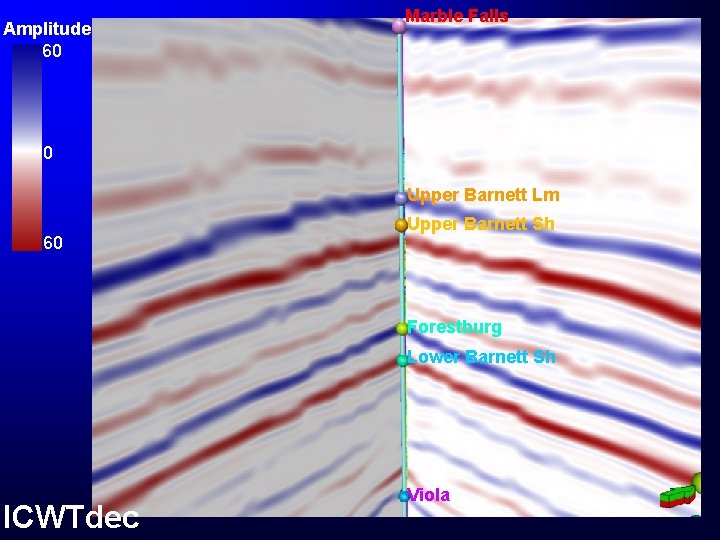 Amplitude 60 Marble Falls 0 Upper Barnett Lm 60 Upper Barnett Sh Forestburg Lower