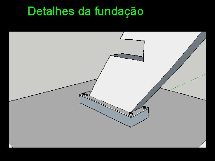 Detalhes da fundação 