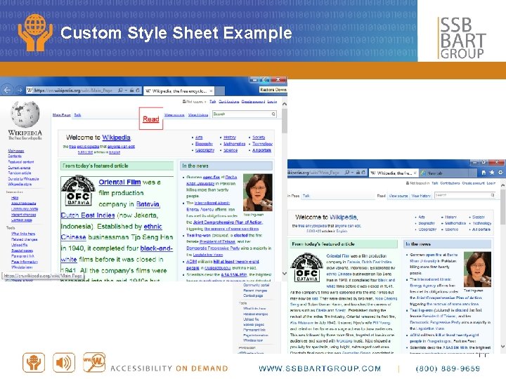 Custom Style Sheet Example 11 