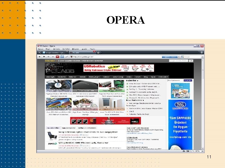 OPERA 11 OPERA 11