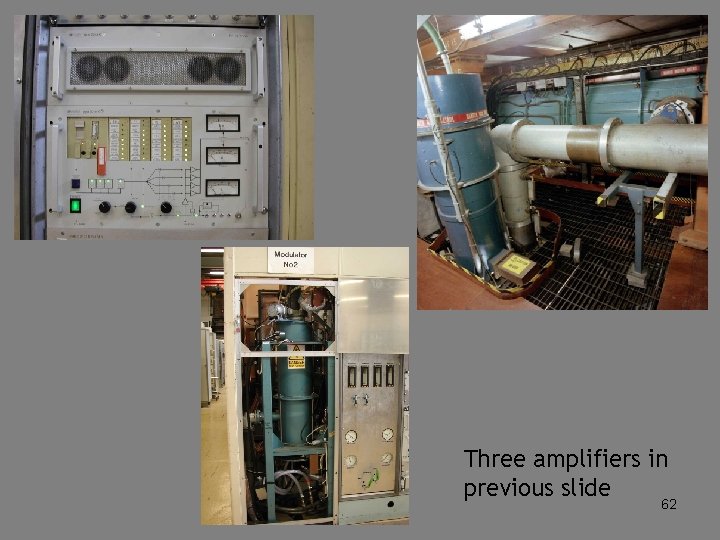 Three amplifiers in previous slide 62 