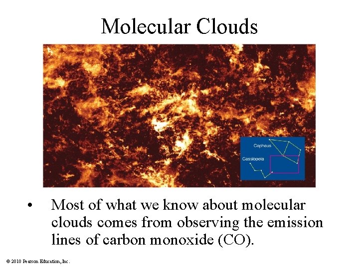 Molecular Clouds • Most of what we know about molecular clouds comes from observing