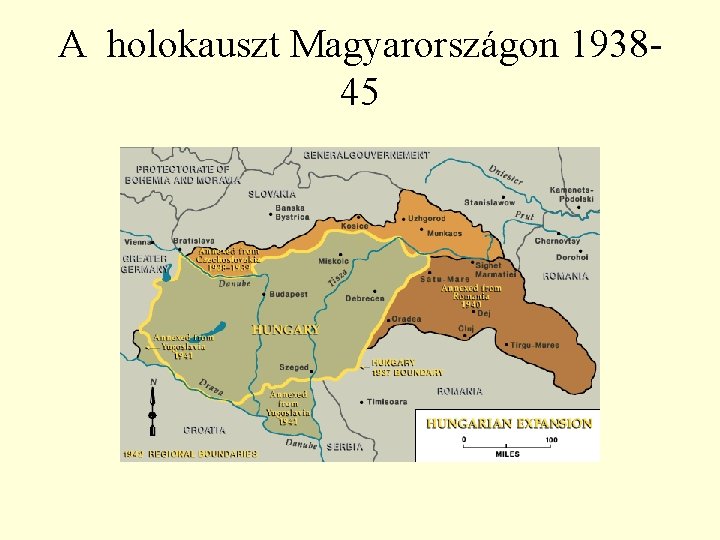 A holokauszt Magyarországon 193845 