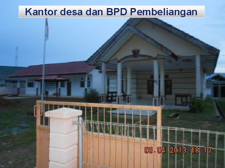 Kantor desa dan BPD Pembeliangan LOGO 