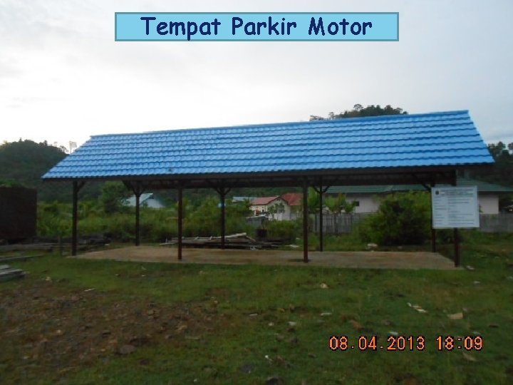 Tempat Parkir Motor LOGO 