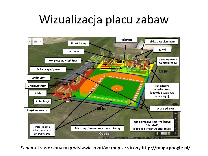 Wizualizacja placu zabaw Stożek linowy Karuzela Komplet sprawnościowy Huśtawka Tablica z regulaminem Ławki Zestaw Wizualizacja placu zabaw Stożek linowy Karuzela Komplet sprawnościowy Huśtawka Tablica z regulaminem Ławki Zestaw