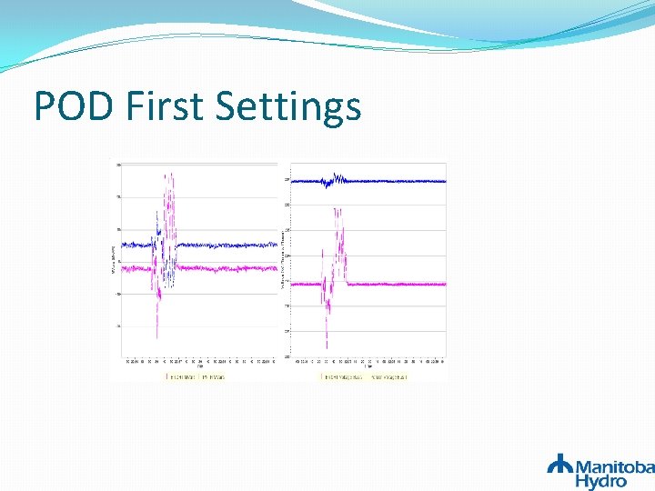 POD First Settings POD First Settings
