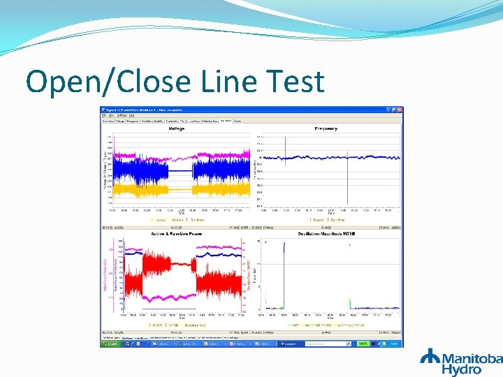 Open/Close Line Test Open/Close Line Test