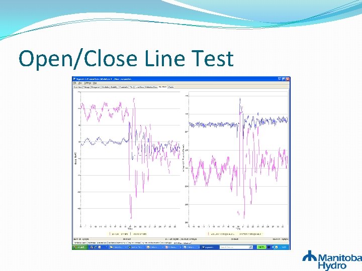 Open/Close Line Test Open/Close Line Test