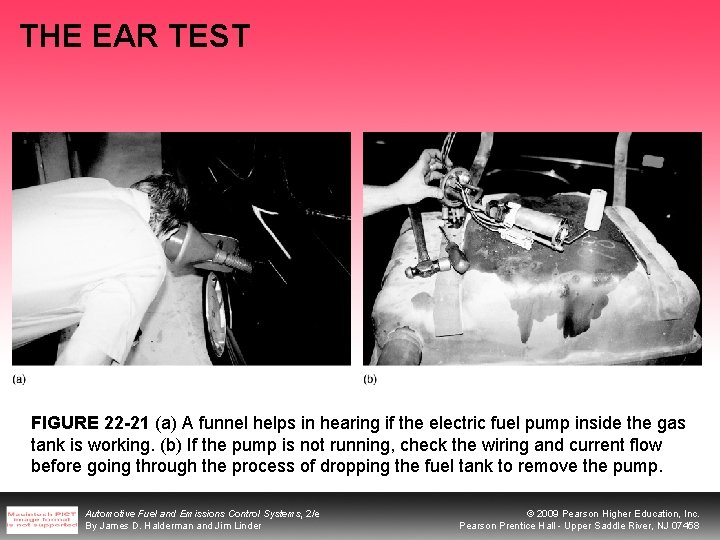 THE EAR TEST FIGURE 22 -21 (a) A funnel helps in hearing if the THE EAR TEST FIGURE 22 -21 (a) A funnel helps in hearing if the