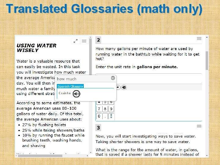 Translated Glossaries (math only) 