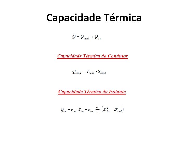 Capacidade Térmica 