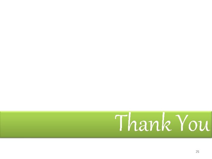 Thank You 25 
