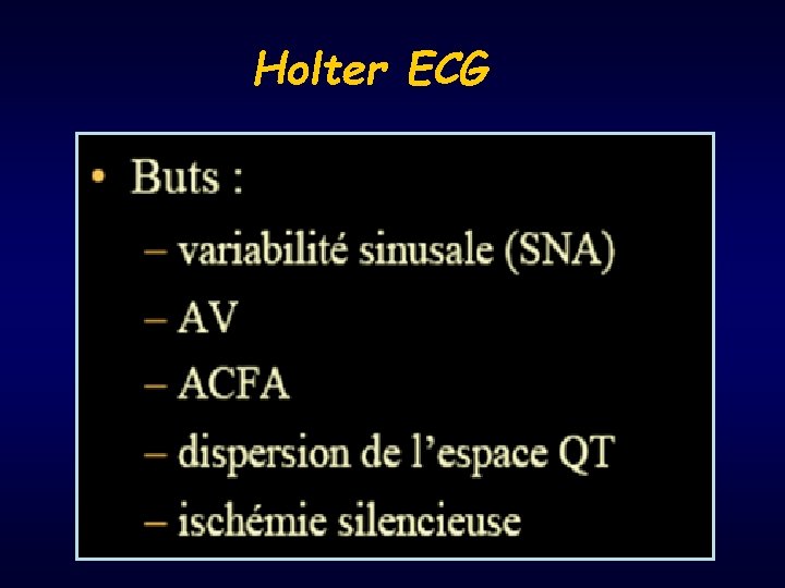 Holter ECG 