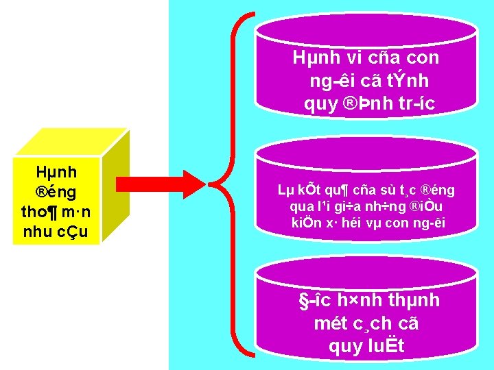 Hµnh vi cña con ng êi cã tÝnh quy ®Þnh tr íc Hµnh ®éng