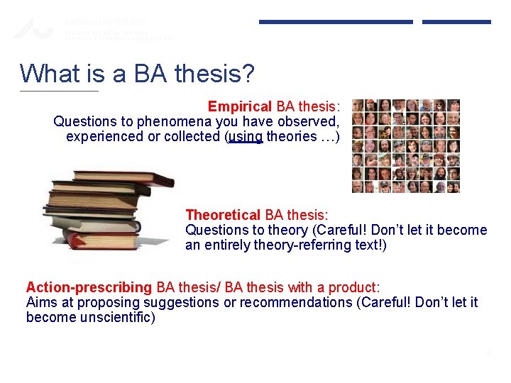AARHUS UNIVERSITY BUSINESS AND SOCIAL SCIENCES CENTRE FOR CORPORATE COMMUNICATION What is a BA AARHUS UNIVERSITY BUSINESS AND SOCIAL SCIENCES CENTRE FOR CORPORATE COMMUNICATION What is a BA