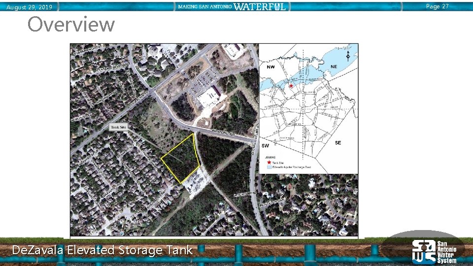 August 29, 2019 Overview De. Zavala Elevated Storage Tank Page 27 