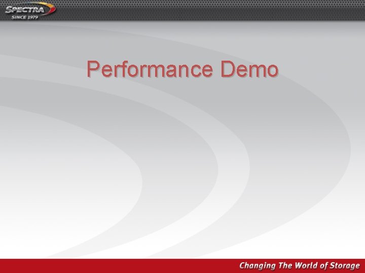 Performance Demo 