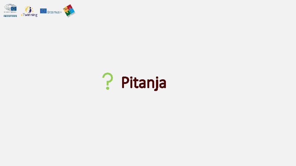 Pitanja Pitanja