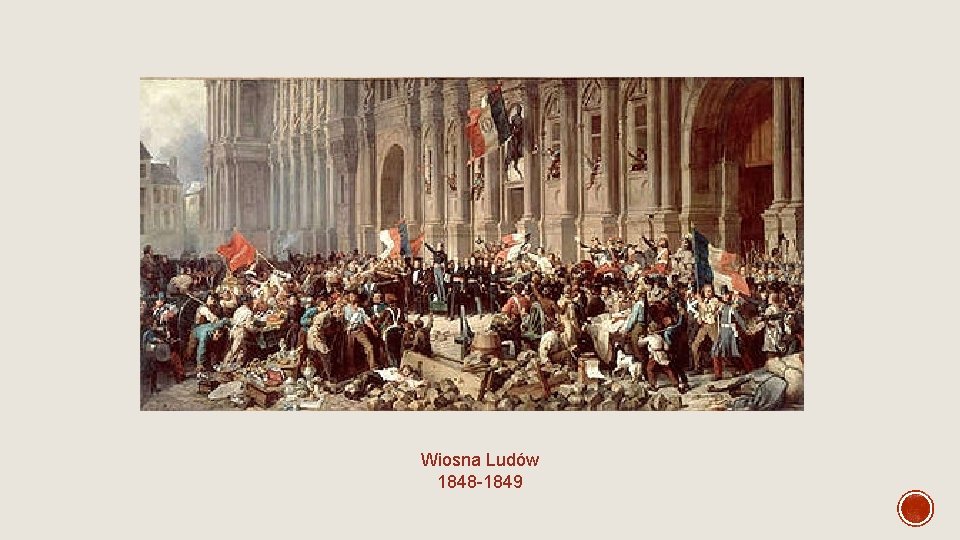 Wiosna Ludów 1848 -1849 Wiosna Ludów 1848 -1849