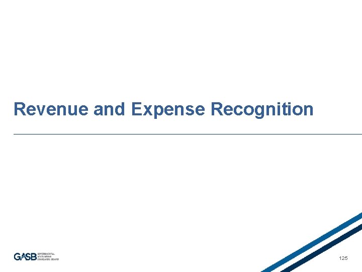 Revenue and Expense Recognition 125 