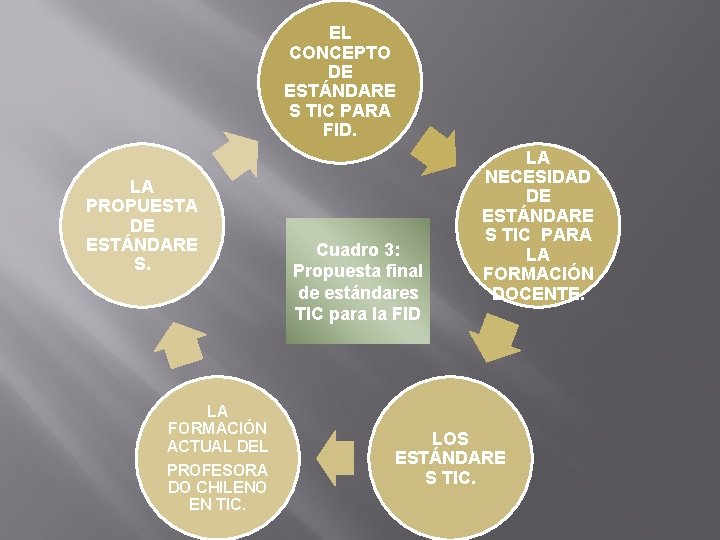 EL CONCEPTO DE ESTÁNDARE S TIC PARA FID. LA PROPUESTA DE ESTÁNDARE S. LA