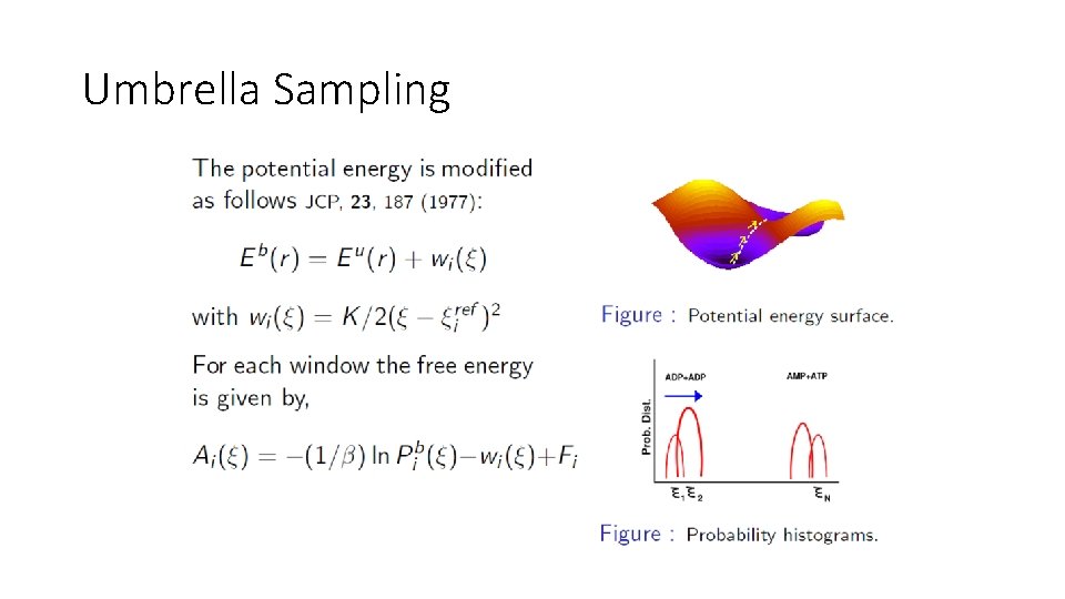 Umbrella Sampling 