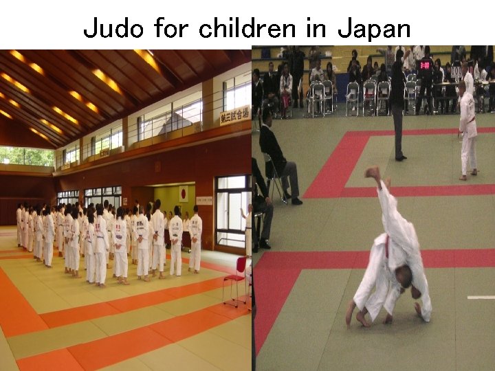 Judo for children in Japan 
